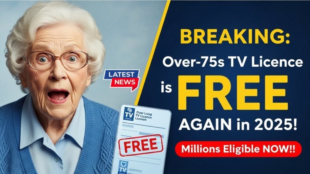 Free TV Licence for Over-75s